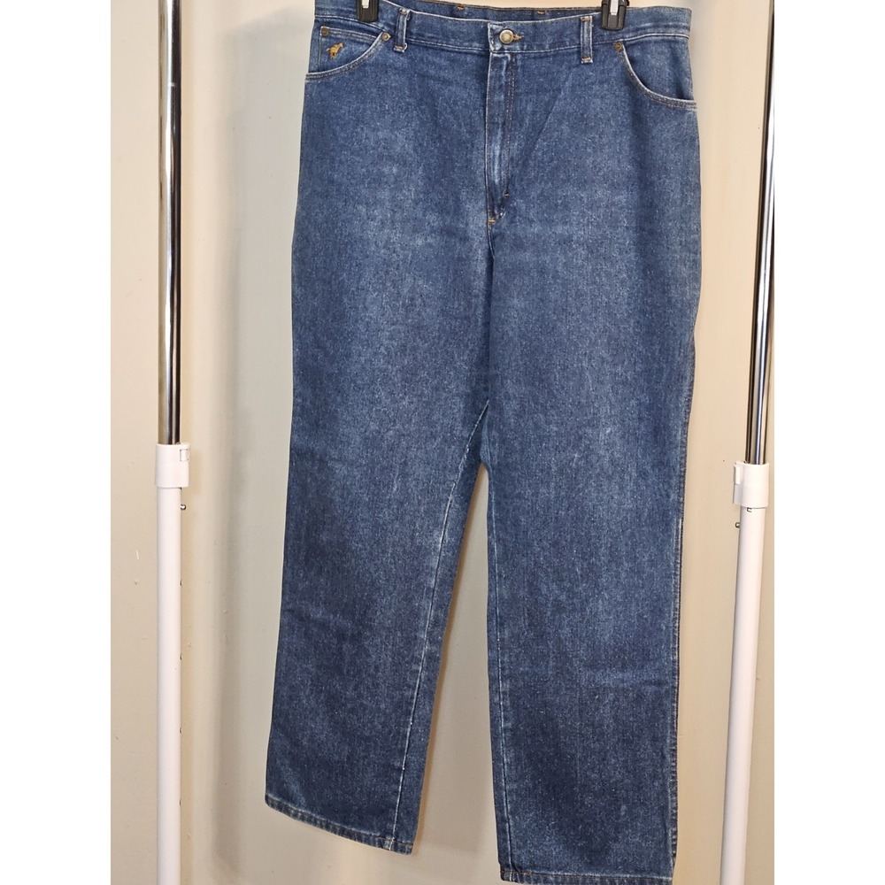 Wrangler No Fault Misses Jean 20 Medium Wash Straight Leg Denim USA Made MX695KS